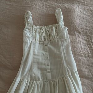 Maxi dress, Frankie’s bikini, white